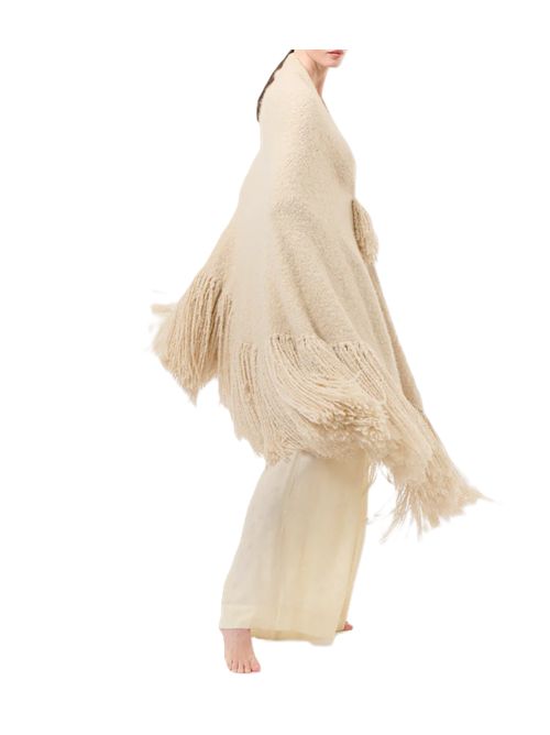 Scialle Manta CASHMERE CURLY -- DUNE DI SAMPIERI by 'Chiara is' CHIARA IS | SMAN004WSSAMPIERI SAND SND